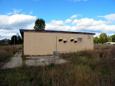 Tawas Drive-In Theatre - Proj Booth - Photo From Water Winter Wonderland